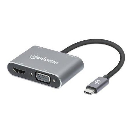 Manhattan Usb-C Dock/Hub, Ports (X4): 