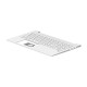 HP Top Cover W/Keyboard CP BL 