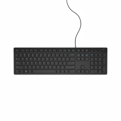 Dell Keyboard QWERTZ DE - USB - Black (580-ADHE)