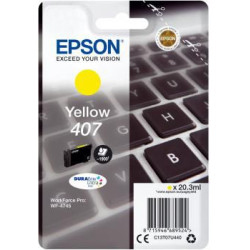  Epson Cartouche d encre Jaune C13T07U440 407 ~1900 pages 20,3ml