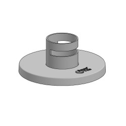Ergonomic Solutions Pipe with flange cover (JUICE006)
