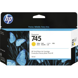 HPINC HP 745 CARTOUCHE D ENCRE JAUNE 130ML (F9J96A)
