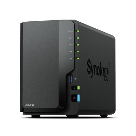 Synology Tion Ds225+ 2 Bay Nas Desktop 
