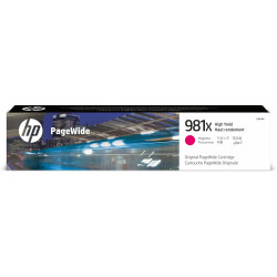 HP 981X cartouche PageWide Magenta grande capacité authentique