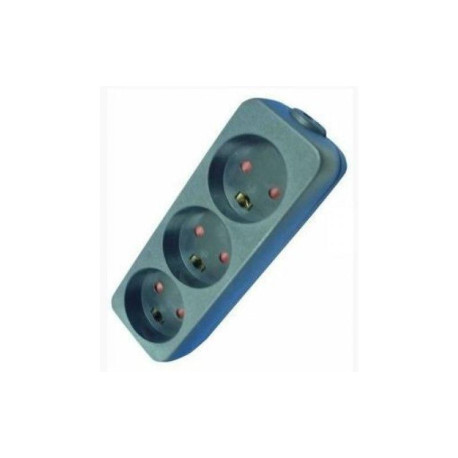 MicroConnect Danish power strip 3-way 1,5 