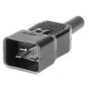 MicroConnect IEC Power Adaptor C20 Plug (C20PLUG)