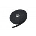 MicroConnect Velcro Tape, 10m, Black (CABLETAPE1)