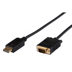 MicroConnect Displayport to VGA Cable 3m (DP-VGA-MM-300)