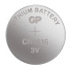 GP LITHIUM BUTTON CELL CR1616 (CR1616 1-P)