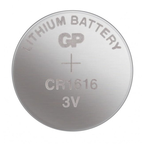 GP LITHIUM BUTTON CELL CR1616 (CR1616 1-P)