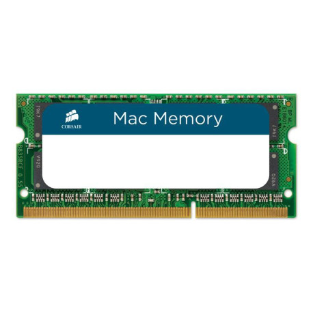 CORSAIR BARRETTE MEMOIRE 4GO SODIMM DDR3 MAC MEMORY PC3-8500 (1066 MHZ) (CMSA4GX3M1A1066C7)