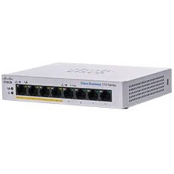 CISCO CBS110 UNMGD 8P GE PART POE DSKT EXT PS (CBS110-8PP-D-EU)