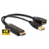 MicroConnect Adapter HDMI - Displayport M-F (HDMDPP1)