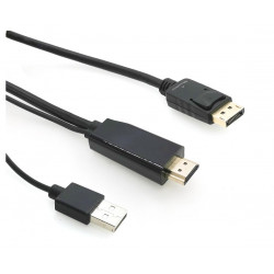 MicroConnect HDMI to DisplayPort Converter (HDMI-DP-CON2)