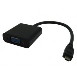 MicroConnect HDMI Micro - VGA adapter M-F (HDMIDVGAB)