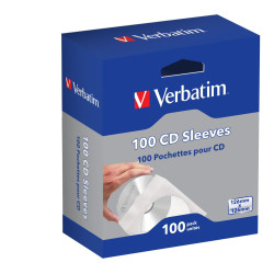Verbatim CD PAPER SLEEVES 100 PACK 