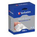 Verbatim CD PAPER SLEEVES 100 PACK 