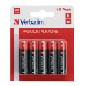 Verbatim ALKALINE BATTERY AA 10 PACK 