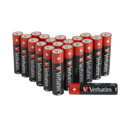Verbatim ALKALINE BATTERY AA 20 PACK 