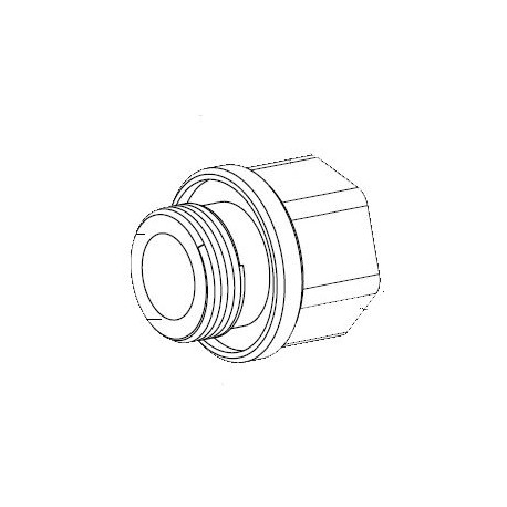 Bosch Adapter, M25 to 3/4NPT, (MIC-M25XNPT34-B)