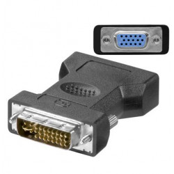 MicroConnect Adapter DVI-I 24+5 - HD15 M-F (MONAJ)