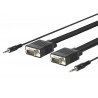 MicroConnect SVGA HD15 3m M-M. 3.5MM (MONGG3BMJ)