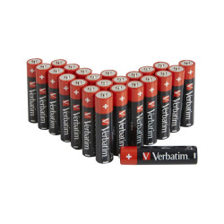 Verbatim ALKALINE BATTERY AA 24 PACK 