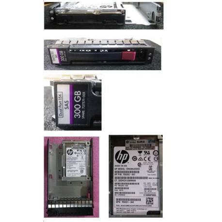 Hewlett Packard Enterprise HDD 300GB SAS 15,000 RPM (737571-001)