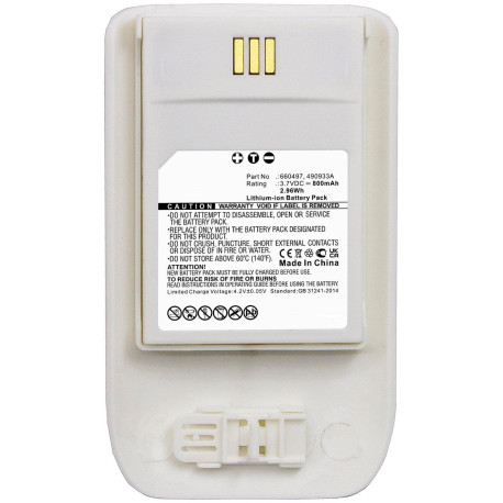 CoreParts Battery 2.96Wh Li-ion 3.7V 