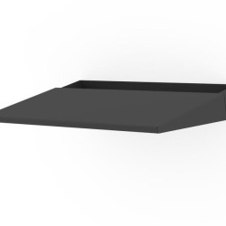 SMS Func Mobile Fixed Shelf, Black 