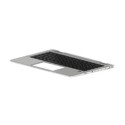 HP TOPCOVER W/KEYBOARD BL FR 