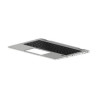 HP TOPCOVER W/KEYBOARD BL FR 