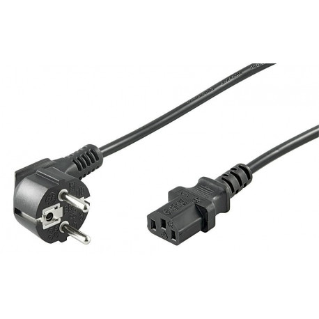 MicroConnect Power Cord 1m Black IEC320 (PE010410)