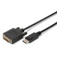 Digitus DisplayPort adapter cable, DP (AK-340306-020-S)