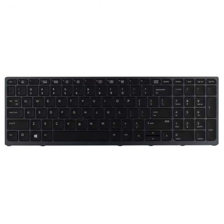 HP Keyboard Tp Bl (Swiss) (848311-BG2)