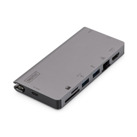 Digitus USB-C Multiport Travel Dock, (DA-70877)