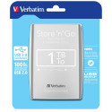 Verbatim External HD 1 TB Silver (53071)