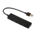 i-tec SLIM PASSIVE HUB 4P BLAC (U3HUB404)