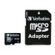 Verbatim 16 GB SD Micro (SDHC) Class 10 (44082)