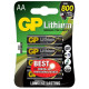 GP AA lithium batteri 1.5V, (103154)