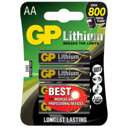 GP AA lithium batteri 1.5V, (103154)