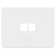 Ubiquiti Universal keystone wall plate 