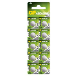 GP ALKALINE BUTTON CELL LR44 