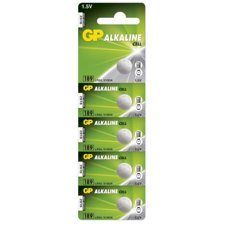 GP BUTTON CELL LR54 