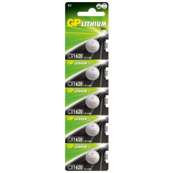 GP LITHIUM BUTTON CELL CR1620 