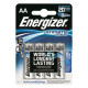Energizer Lithium AA - LR6 Ultimate 4-pa (7638900262643)
