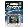 Energizer Lithium AA - LR6 Ultimate 4-pa (7638900262643)