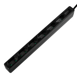 LogiLink Outlet Strip, 6 euro sockets, 
