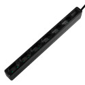 LogiLink Outlet Strip, 6 euro sockets, 