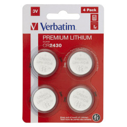 Verbatim LITHIUM BATTERY CR2430 3V 4 